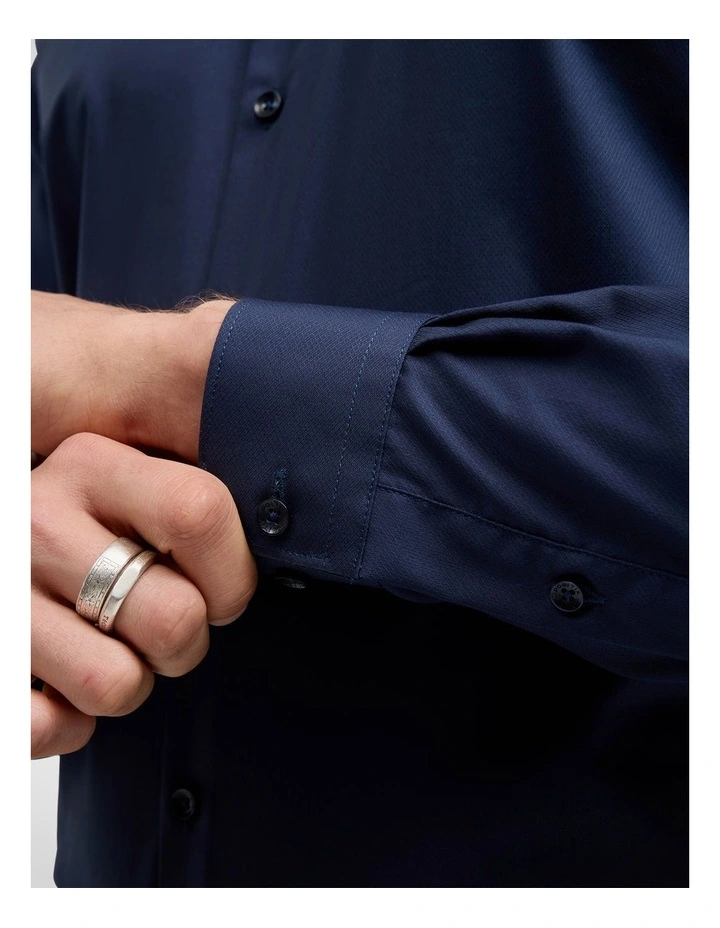 Eddie Long Sleeve Shirt in Navy image 6