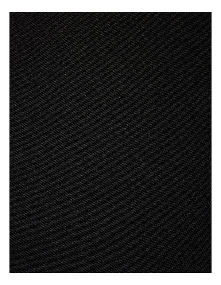 Elijah Tailored Vest in Black image 6