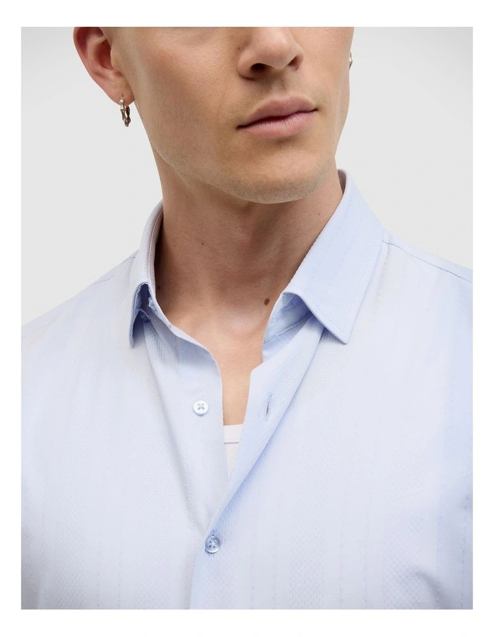 Taylor Short Sleeve Shirt in Light Blue image 4