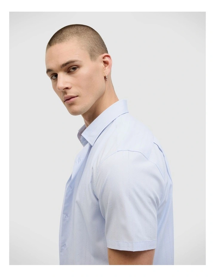 Taylor Short Sleeve Shirt in Light Blue image 5