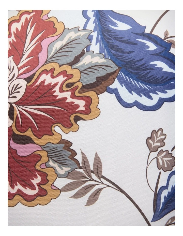 Summers Floral Panel Print Shirt in Multi image 7