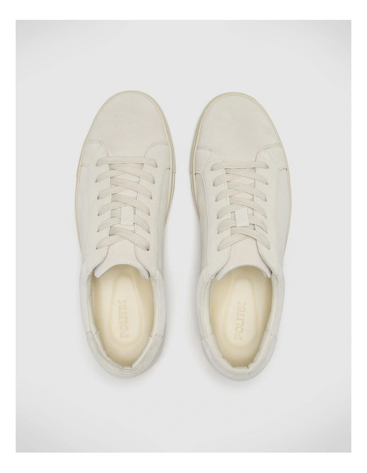 Marley Suede Sneaker in Ecru image 3