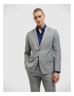 Kurt Prince Of Wales Tailored Jacket in Grey