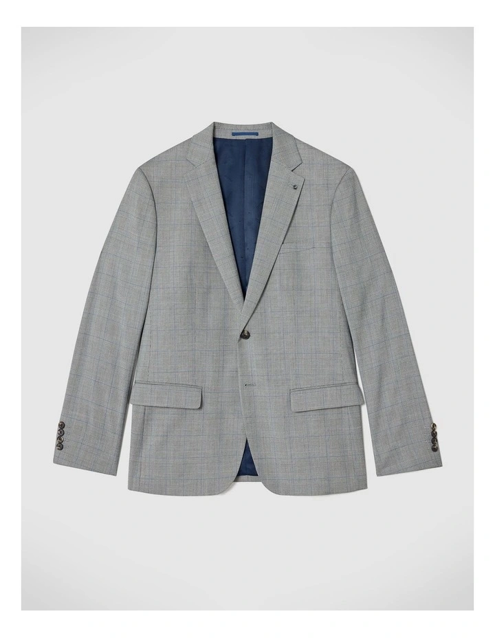 Kurt Prince Of Wales Tailored Jacket in Grey image 2