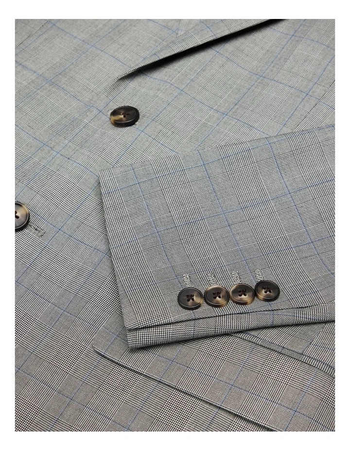 Kurt Prince Of Wales Tailored Jacket in Grey image 6