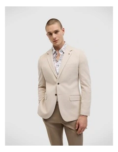Chad Performance Blazer in Fawn