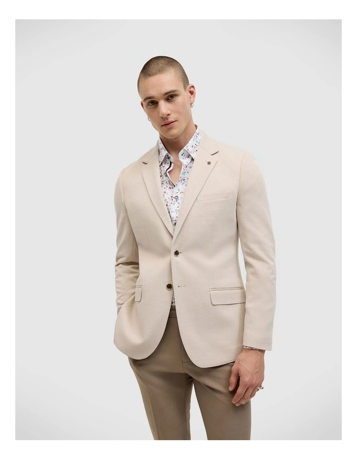 Chad Performance Blazer in Fawn image 1