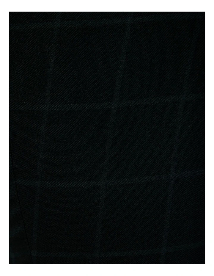 Baxter Windowpane Tailored Pant in Dark Green image 7