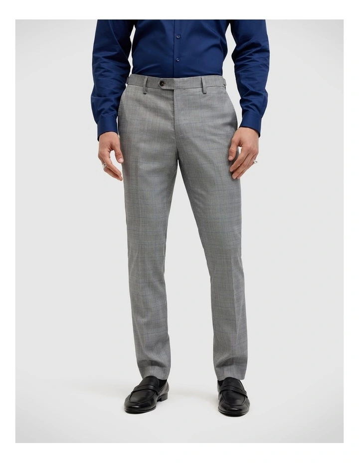 Kurt Prince Of Wales Tailored Pant in Grey image 2
