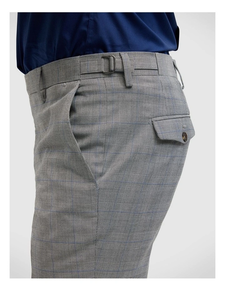 Kurt Prince Of Wales Tailored Pant in Grey image 5