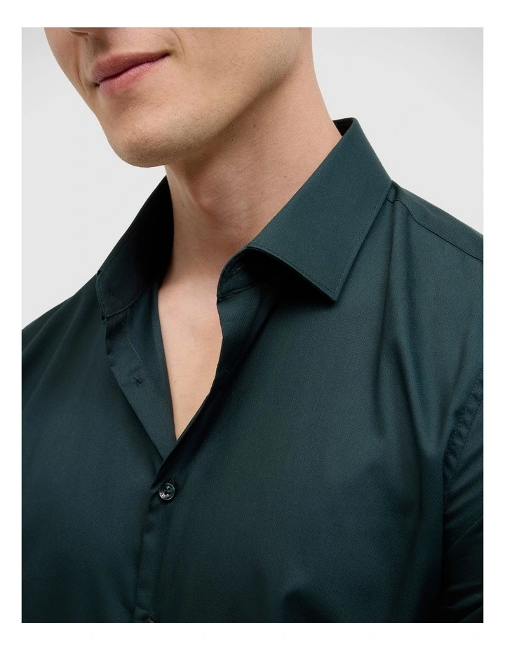 Eddie Long Sleeve Shirt in Dark Green image 4