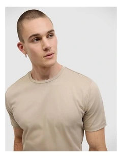 Slim Travel Tee in Fawn