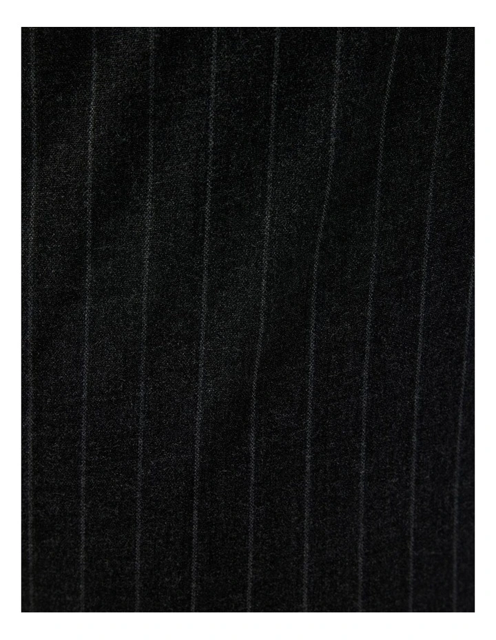Blaize Pinstripe Tailored Pant in Charcoal image 7