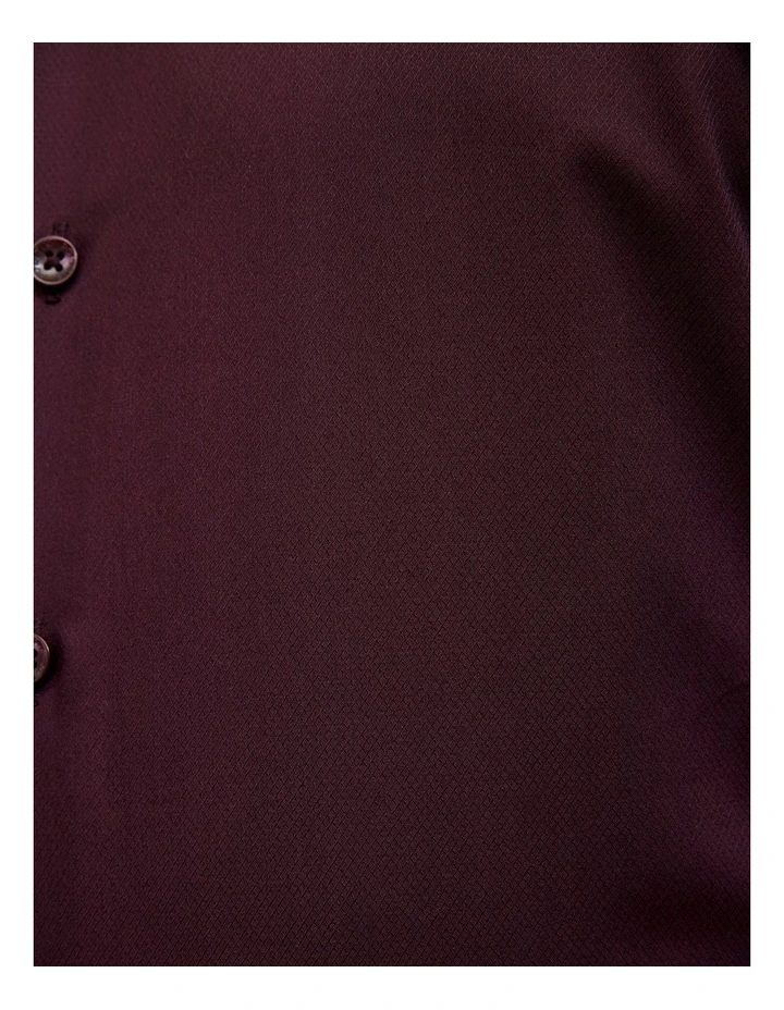 Eddie Long Sleeve Shirt in Burgundy image 6