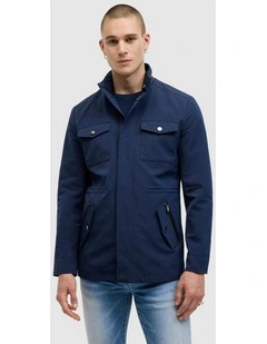 Turner 6-pocket Utility Jacket in Navy