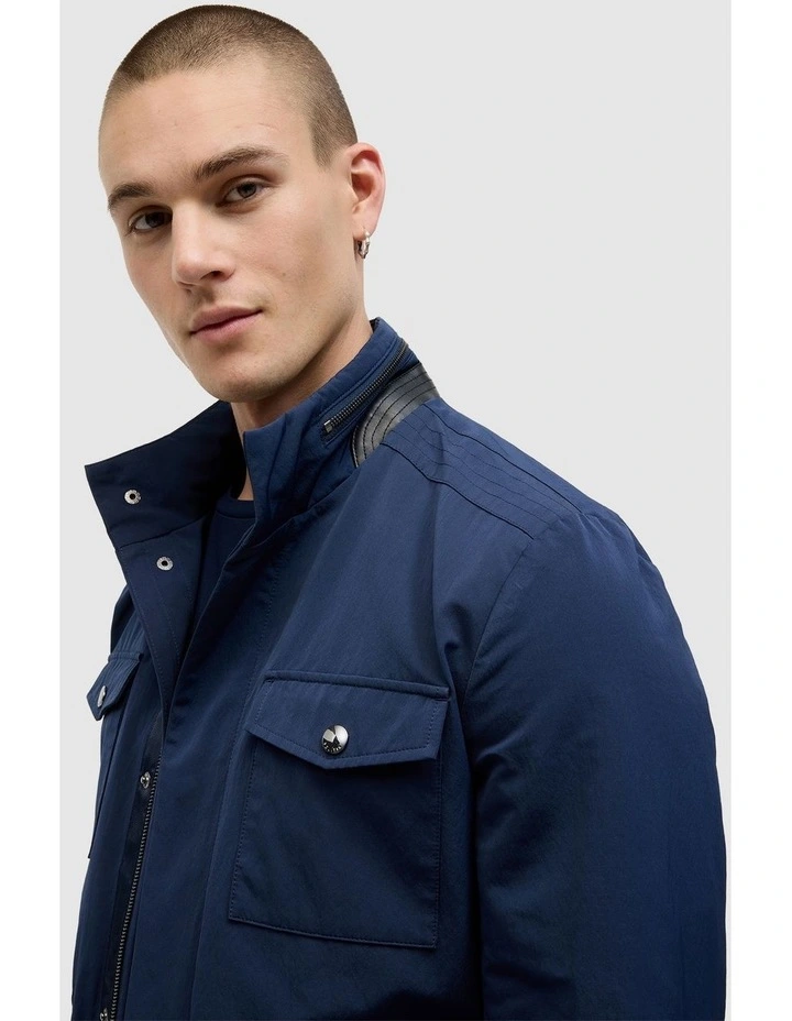 Turner 6-pocket Utility Jacket in Navy image 4