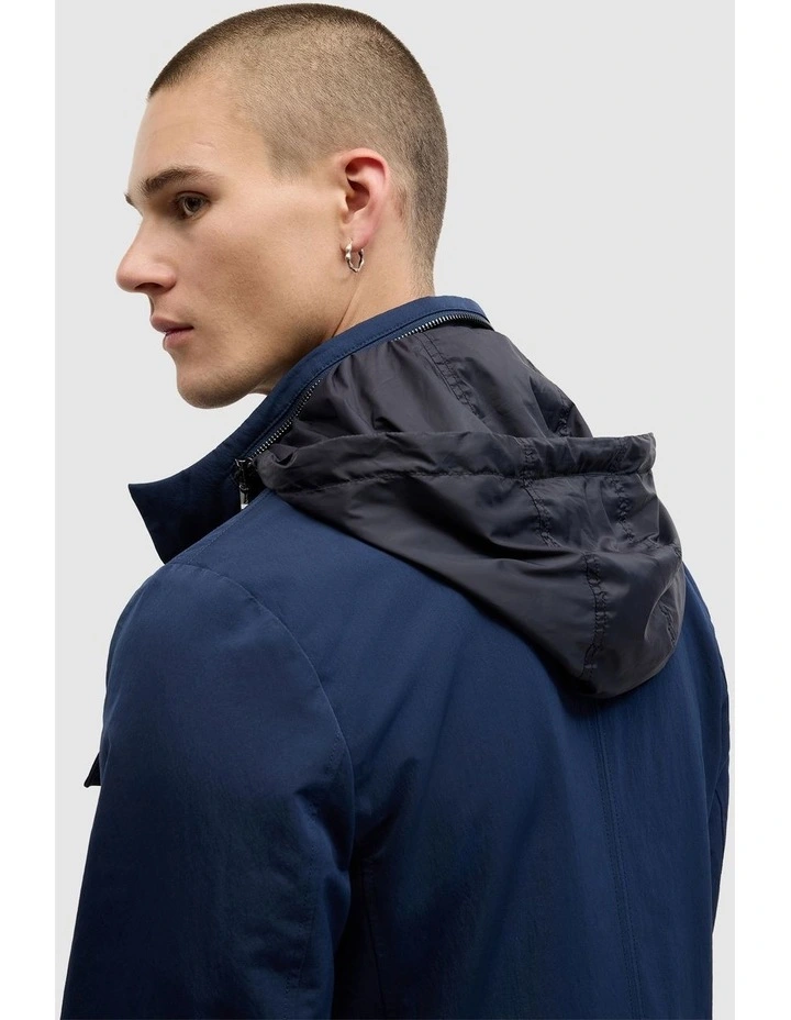 Turner 6-pocket Utility Jacket in Navy image 6