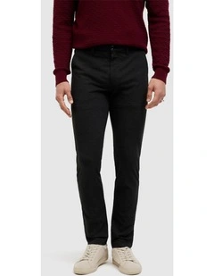 Isaac Performance Chino in Charcoal