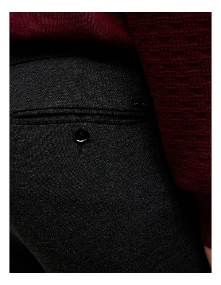 Isaac Performance Chino in Charcoal image 5