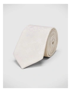 Goodwin Floral Tie in Neutral