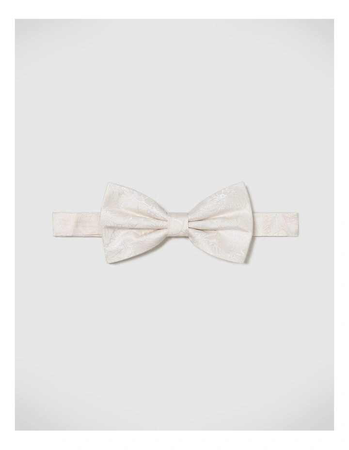 Goodwin Floral Bow Tie in Neutral image 1