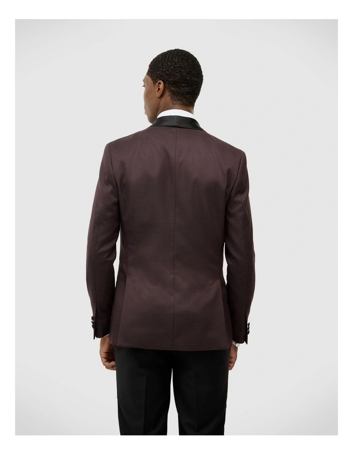 Clayton Jacquard Tuxedo Jacket in Brown image 4