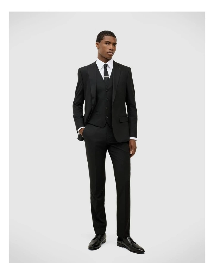 Marco Tailored Jacket in Black image 1