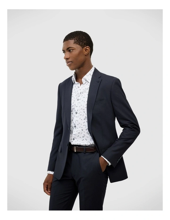 Marco Tailored Jacket in Navy image 1