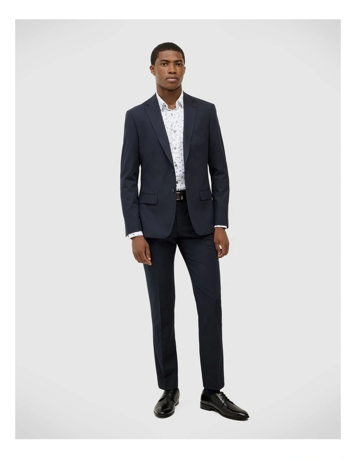Marco Tailored Jacket in Navy image 3