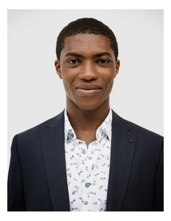 Marco Tailored Jacket in Navy image 4