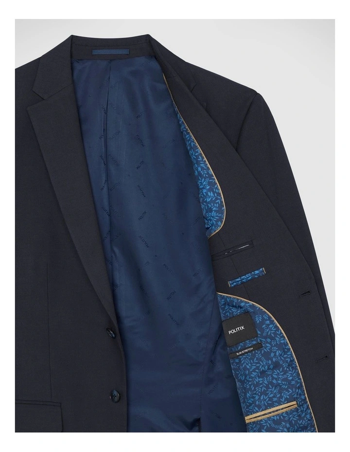 Marco Tailored Jacket in Navy image 7