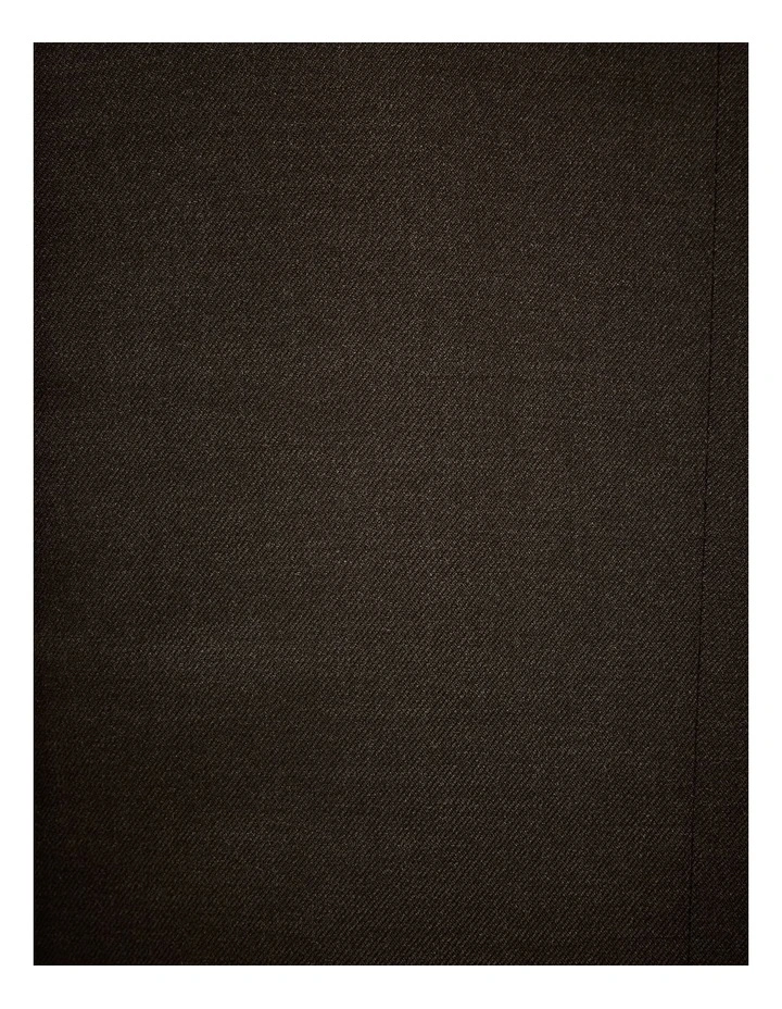 Aston Tailored Suit Jacket in Chocolate image 6