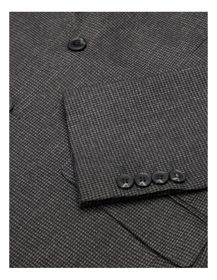 Lewis Tailored Jacket in Charcoal image 6