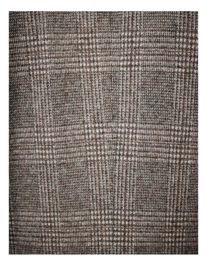 Benjamin Check Blazer With Removable Gilet in Chocolate image 5