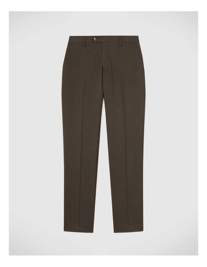 Aston Tailored Pant in Chocolate image 2