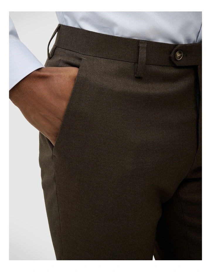 Aston Tailored Pant in Chocolate image 5