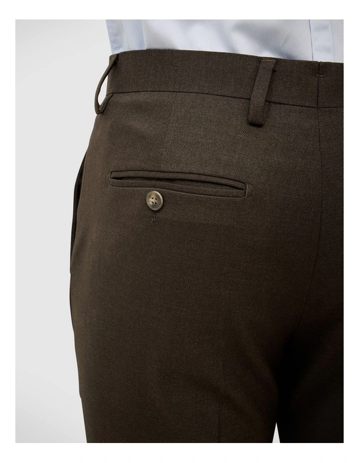 Aston Tailored Pant in Chocolate image 7