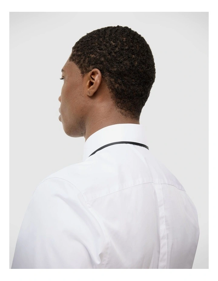 Pascal Long Sleeve Shirt in White image 5