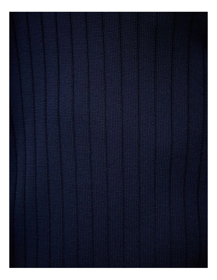 Todd Crew Knit Top in Navy image 7