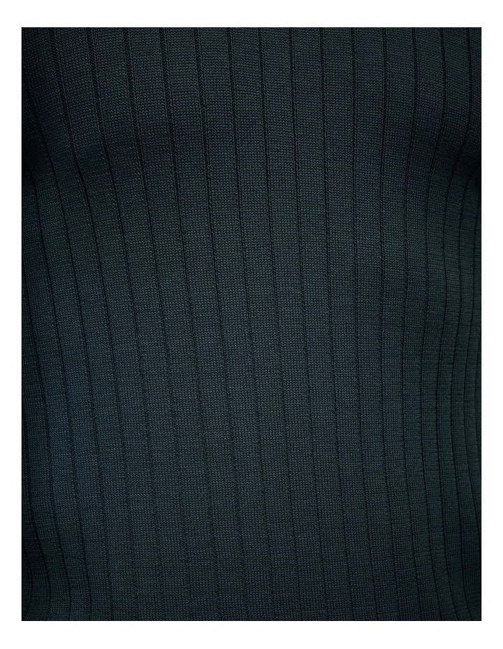 Todd Crew Knit in Pine Green image 7