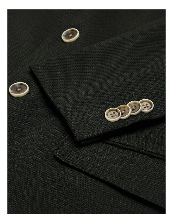Chad Performance Blazer in Dark Khaki image 6