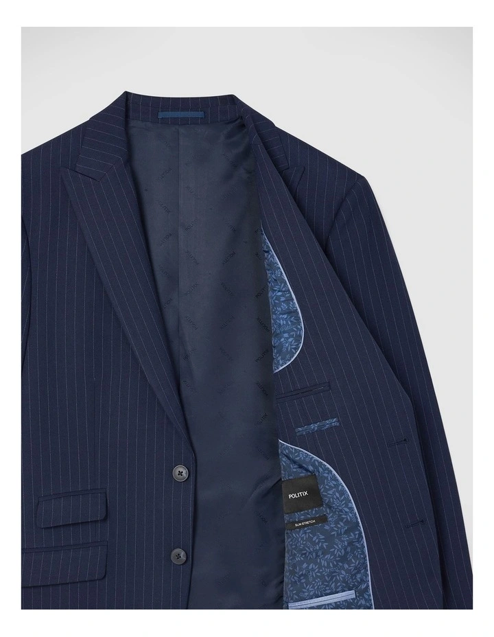 Adam Tailored Jacket in Navy image 7