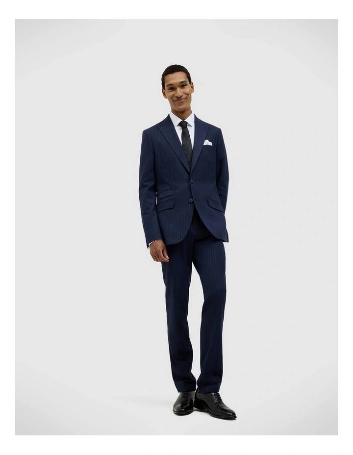 Adam Tailored Pant in Navy image 3