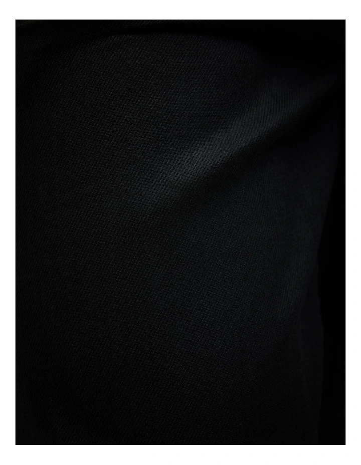 Jon Waxed Denim in Black image 7