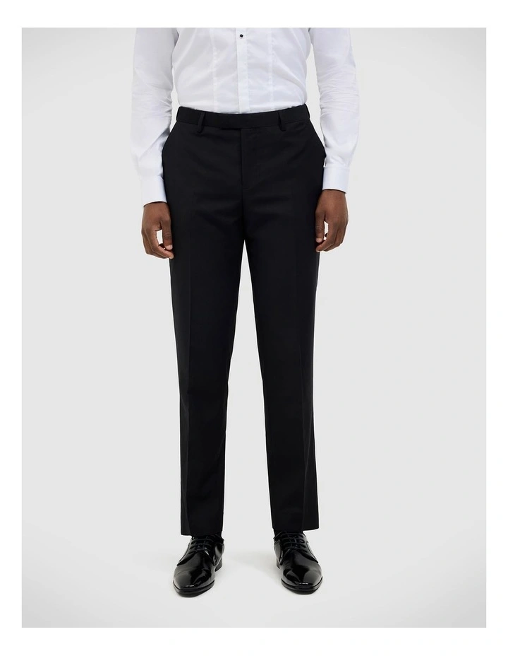 Peter Black Tie Chintz Tuxedo Pant in Black Chintz image 3