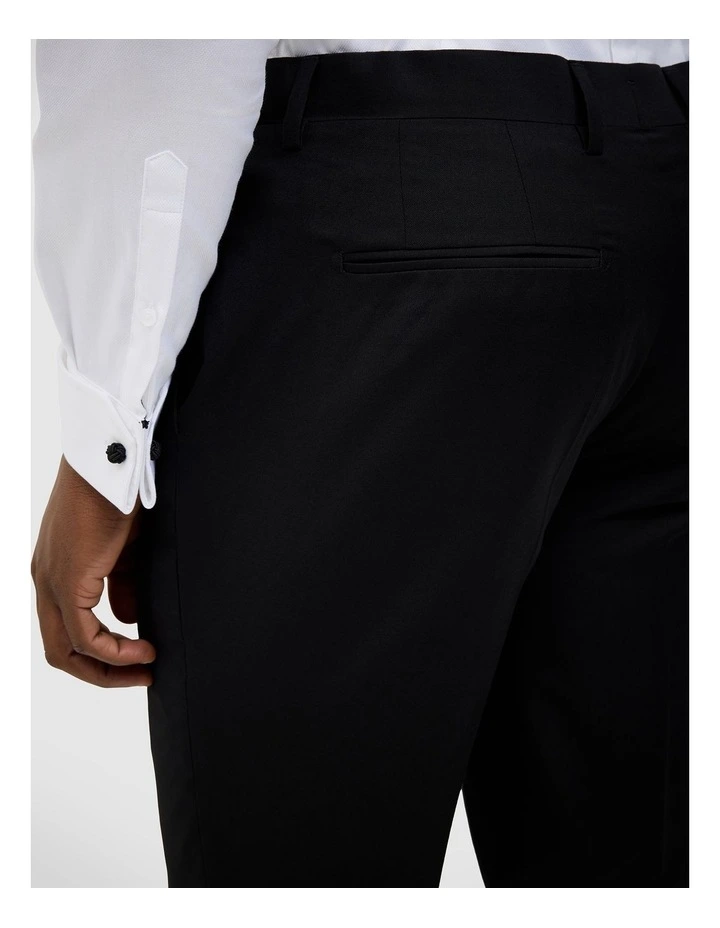 Peter Black Tie Chintz Tuxedo Pant in Black Chintz image 5