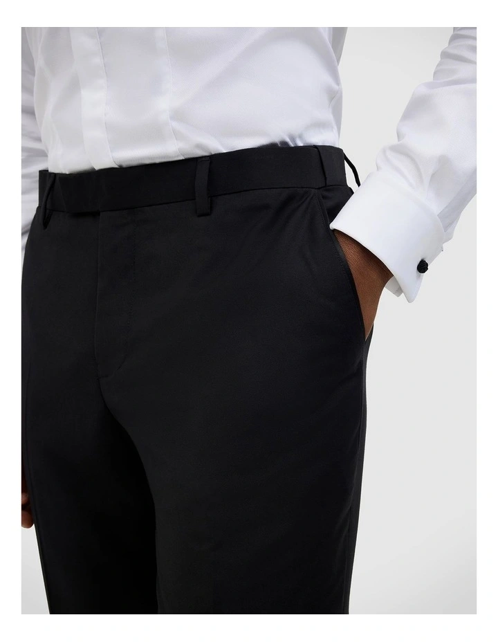 Peter Black Tie Chintz Tuxedo Pant in Black Chintz image 7