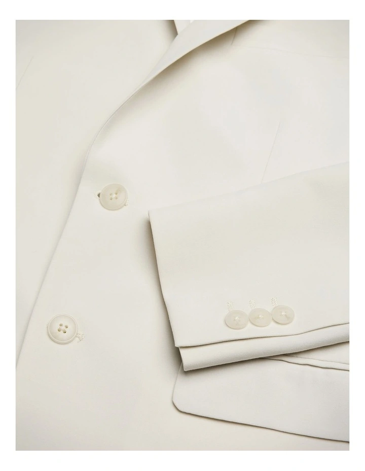 Elijah Tailored Jacket in Stone image 6