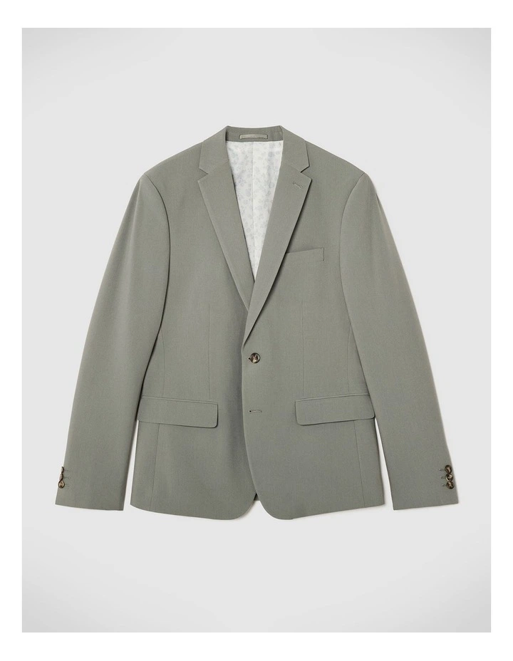 Elijah Tailored Jacket in Sage image 2