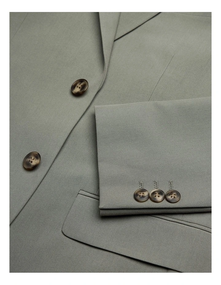 Elijah Tailored Jacket in Sage image 6
